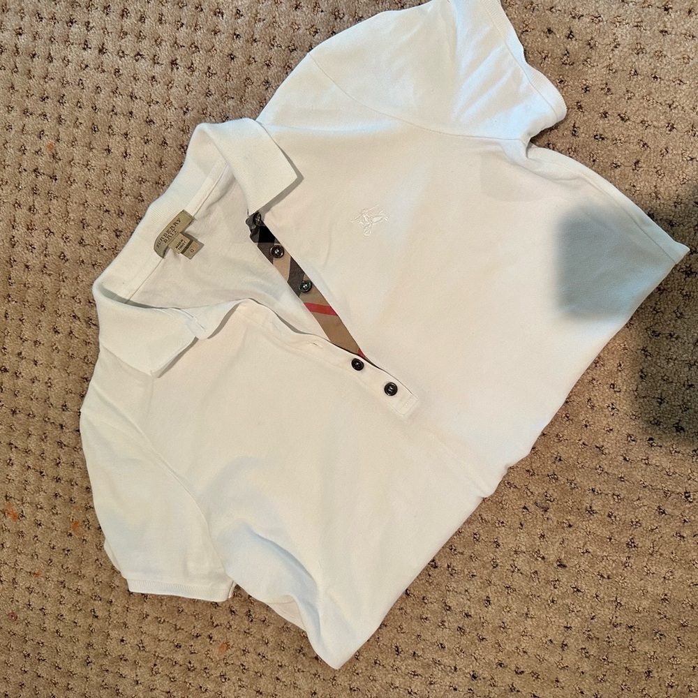 Burberry Collared Top